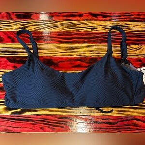 CALIA by Carrie Underwood Textured Bikini Top